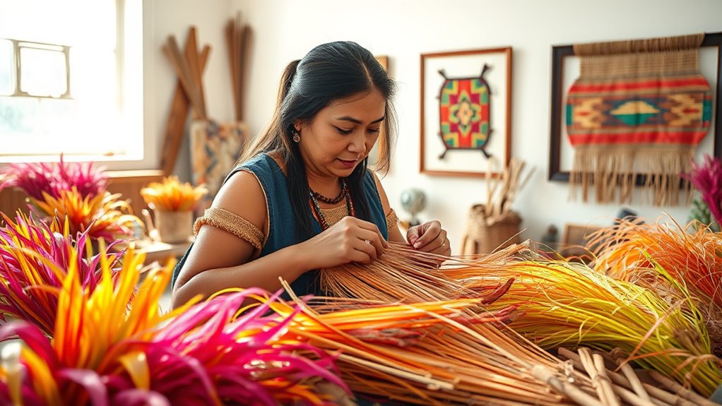 reviving indigenous weaving traditions