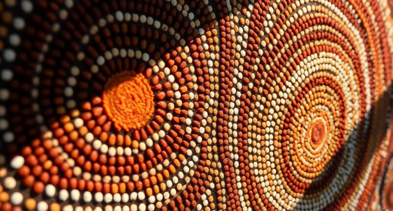 aboriginal dot painting techniques