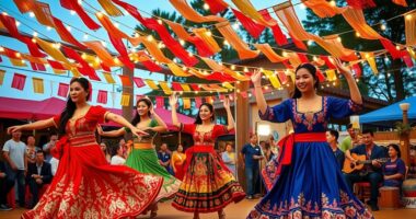 cultural celebration through performance
