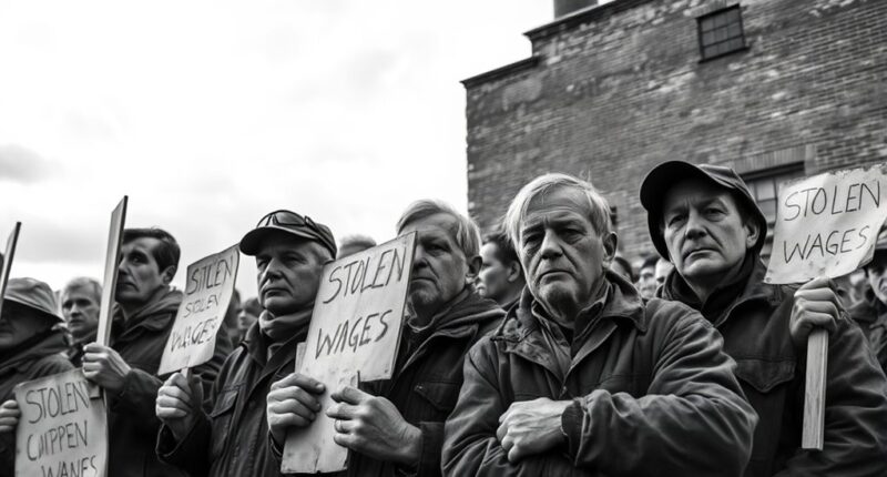historical wage theft injustice