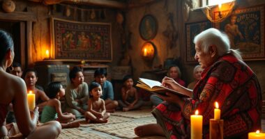 oral traditions transmit knowledge