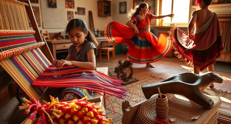 passing down traditional arts