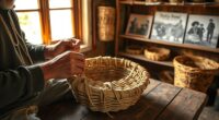 reviving traditional basket weaving