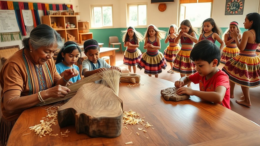 teaching cultural skills preservation