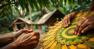 traditional arnhem land weaving