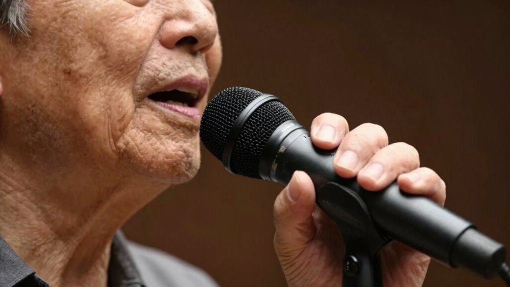 adjust microphone placement properly