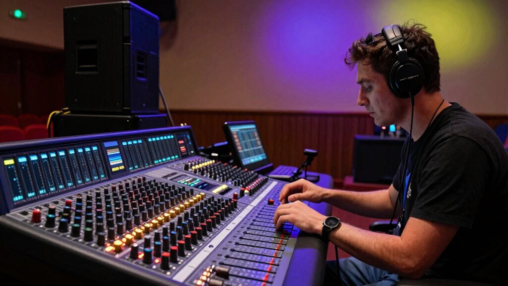 check adjust prevent feedback