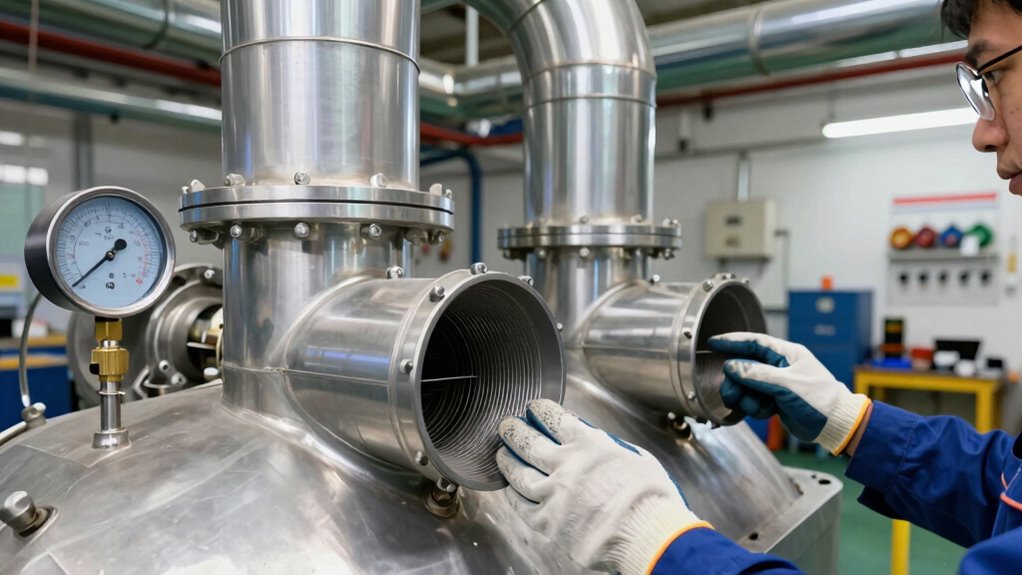 check and maintain kiln ventilation