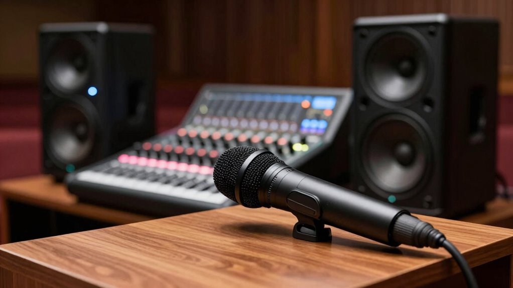 choose microphones and speakers