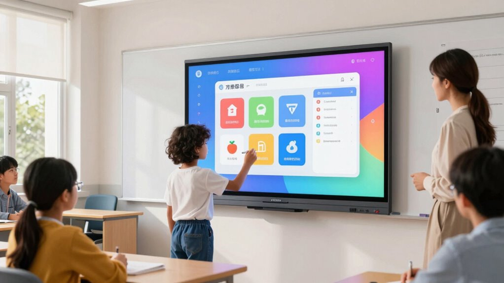 choosing classroom touchscreen displays