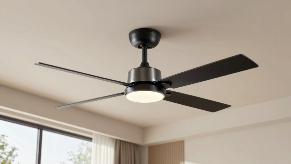 choosing efficient ceiling fans