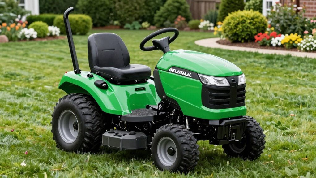 choosing efficient lawn tractor