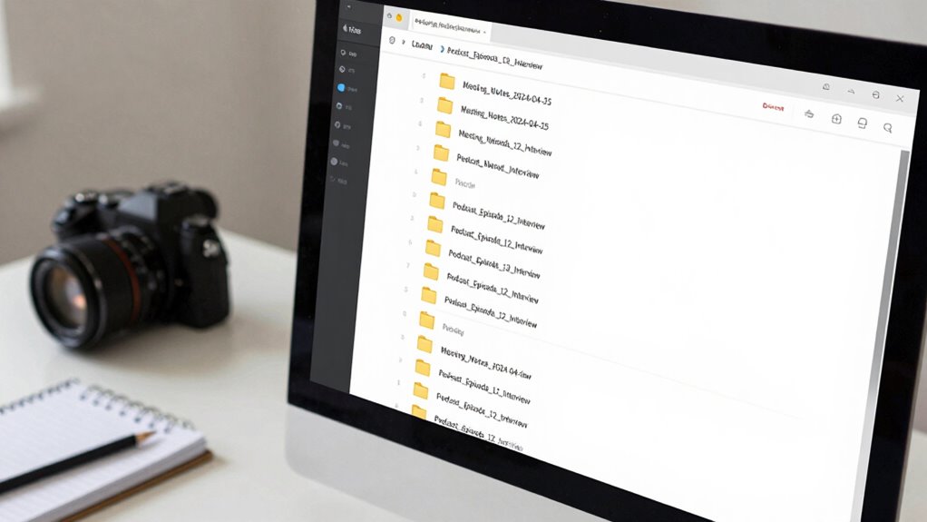 clear consistent descriptive naming