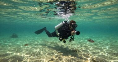 clear underwater footage tips
