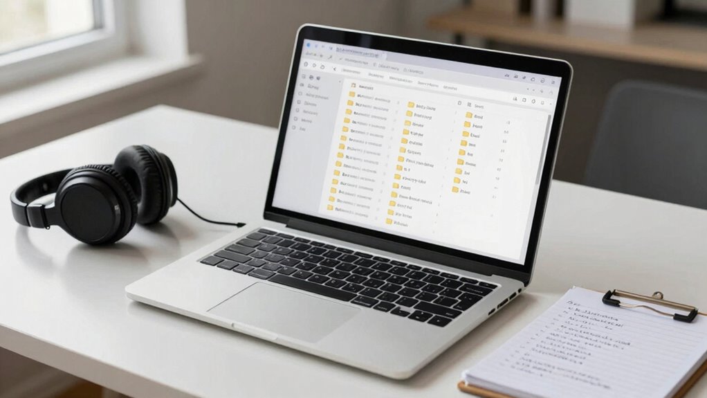 consistent descriptive audio filenames
