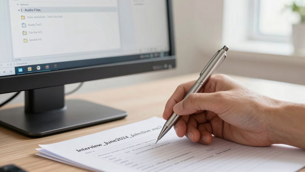 consistent organized file management