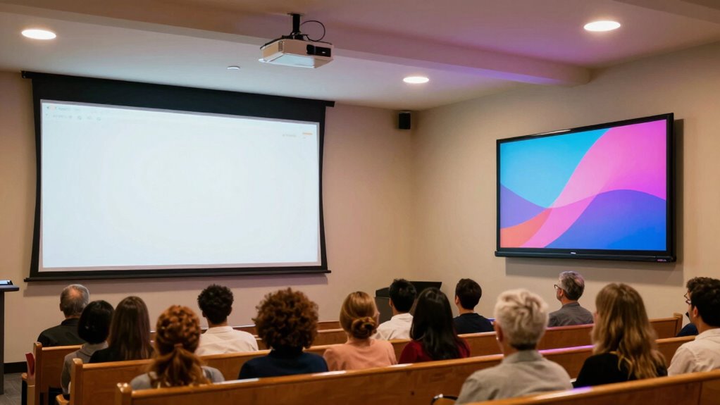 cost comparison of display options