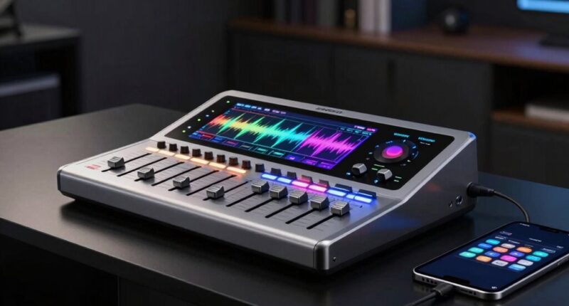digital mixers remote control