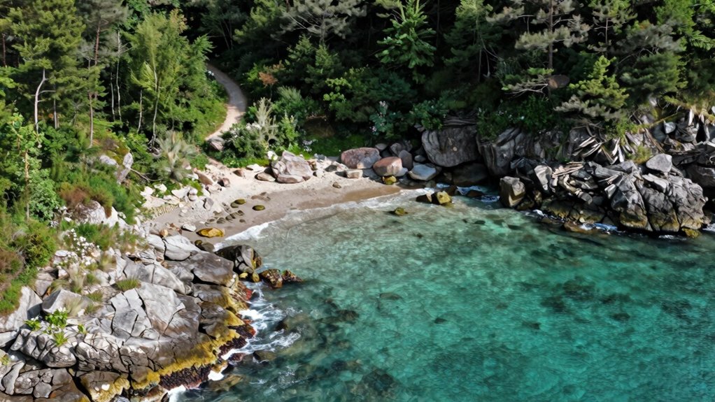 find secluded scenic locations