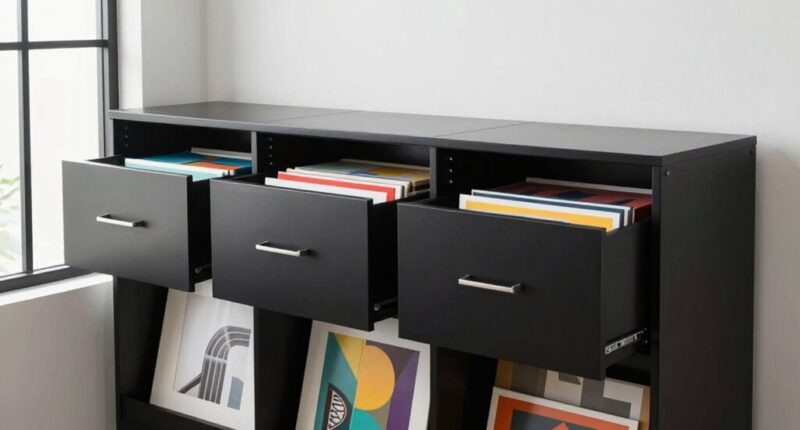 flat file cabinets for artworks