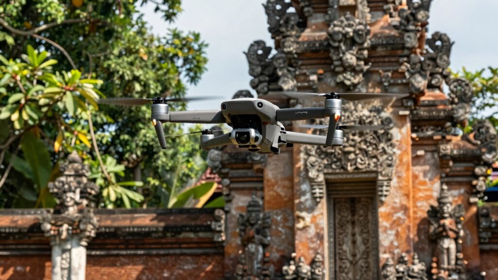 fly responsibly near sacred sites