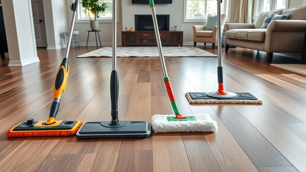 gentle compatible microfiber mop