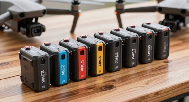 high capacity drone battery bundles