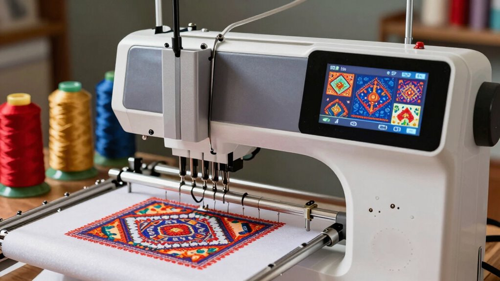 key embroidery design features