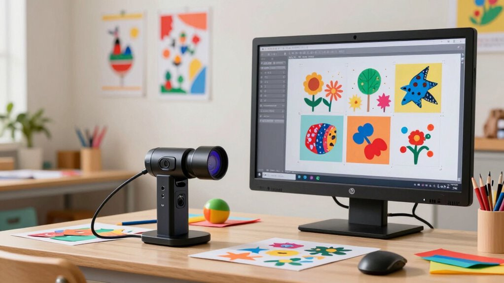 key teaching camera features