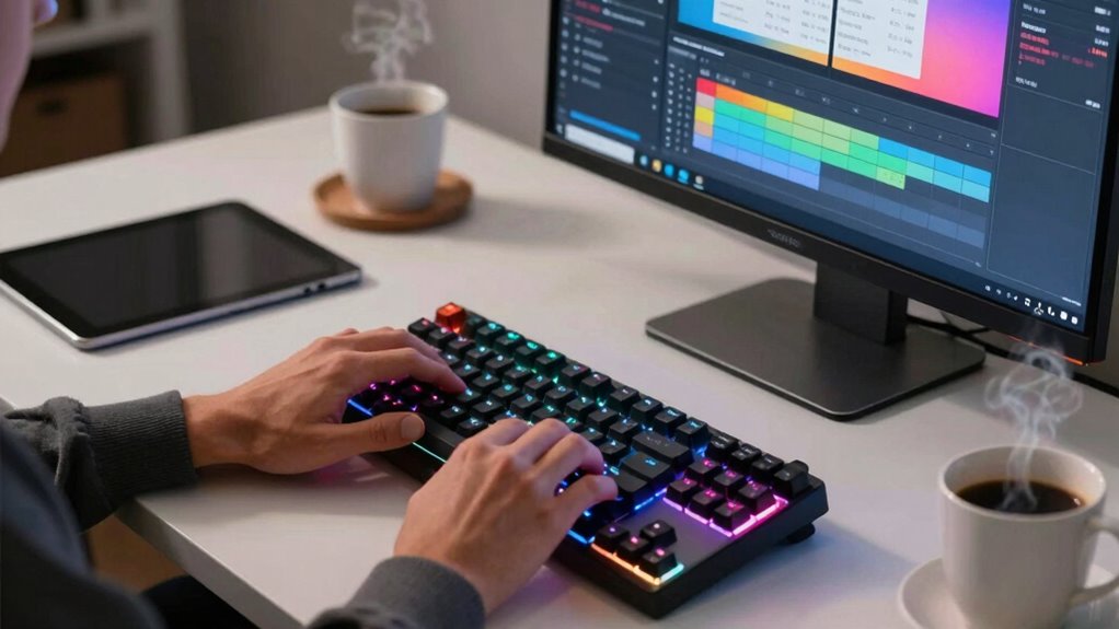 keyboard shortcuts improve editing