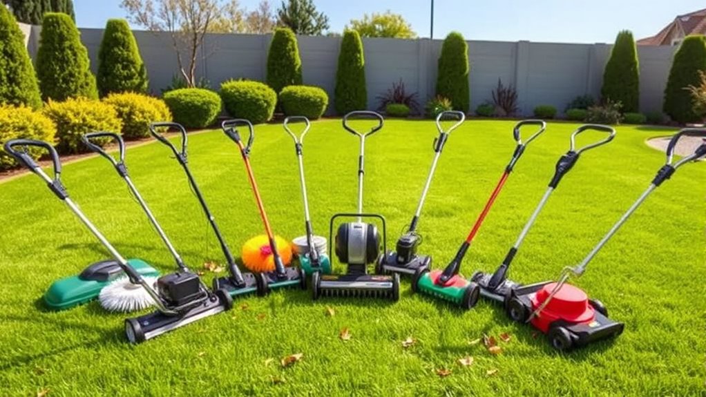 lawn sweeper selection factors