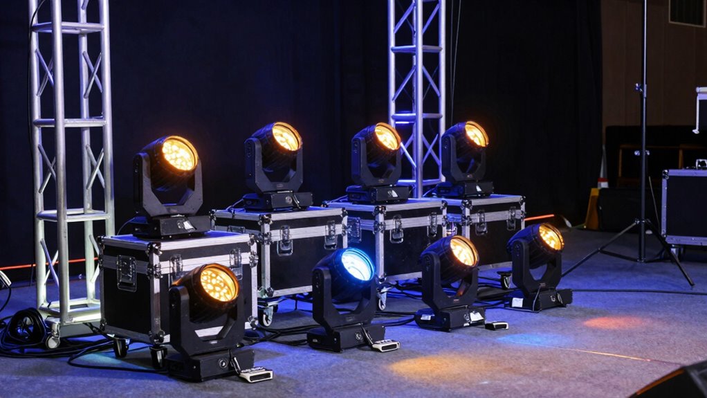 lighting setup for performances