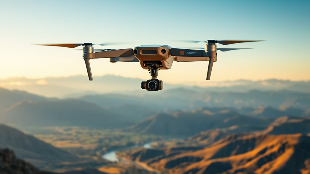 long flight landscape drone considerations