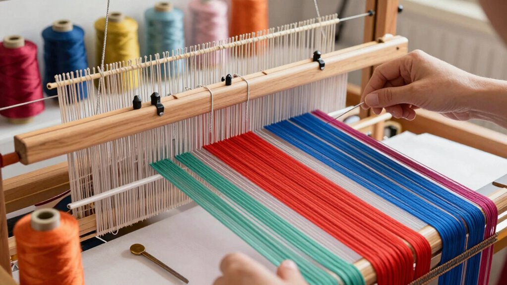 maintain even warp tension