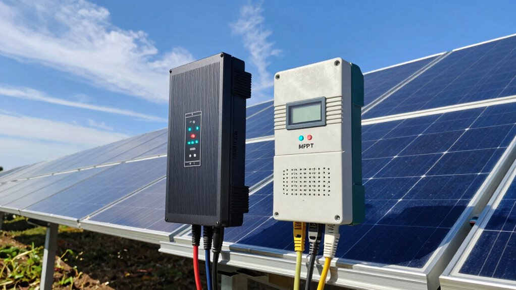 mppt outperforms pwm sunlight