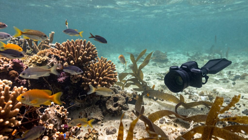 murky water hampers clarity