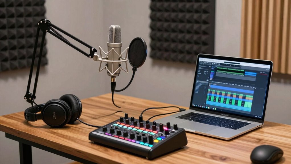 optimal microphone setup and treatment