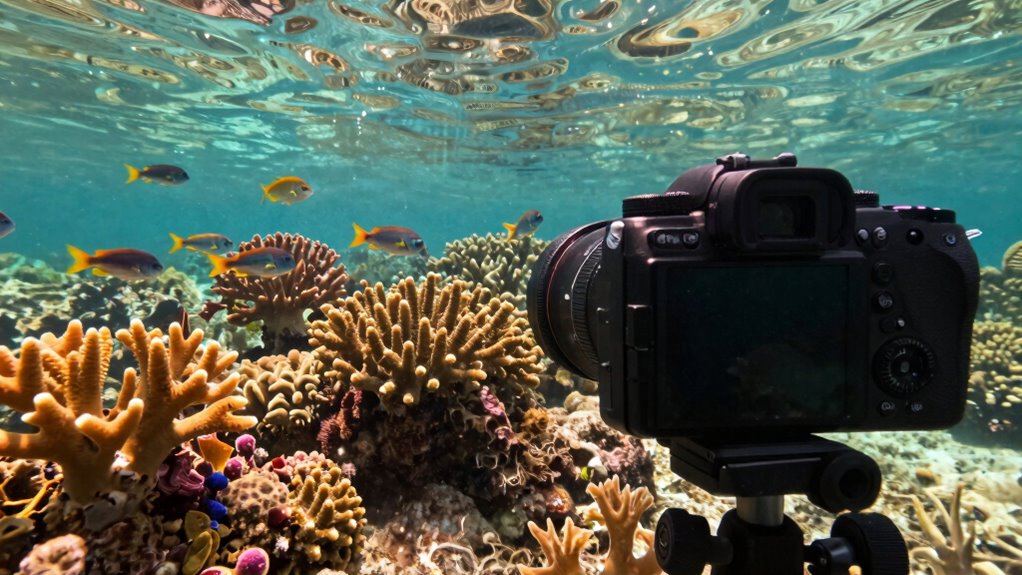 optimize camera for underwater