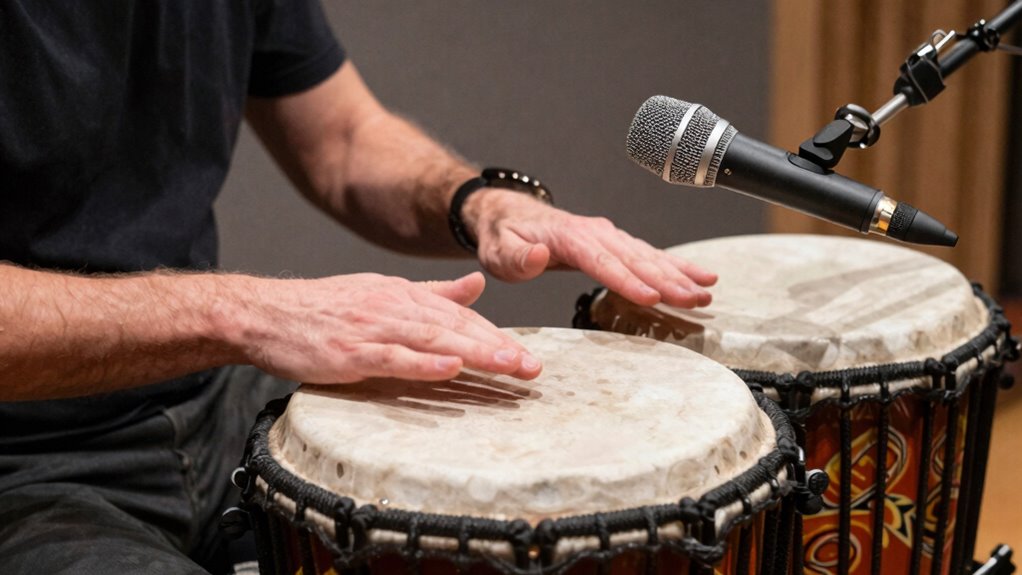 optimize mic placement and levels