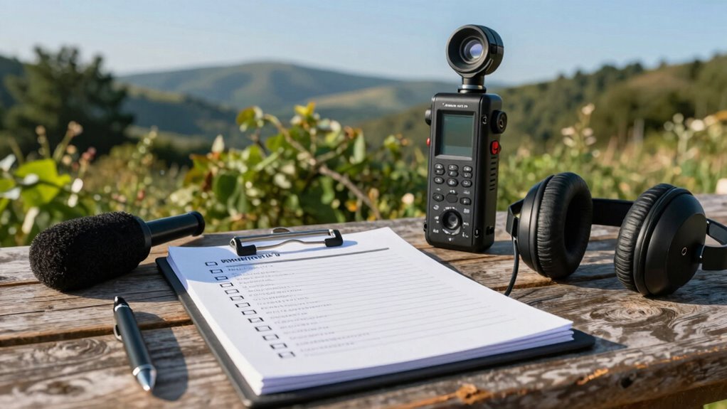 organized reliable recording preparation