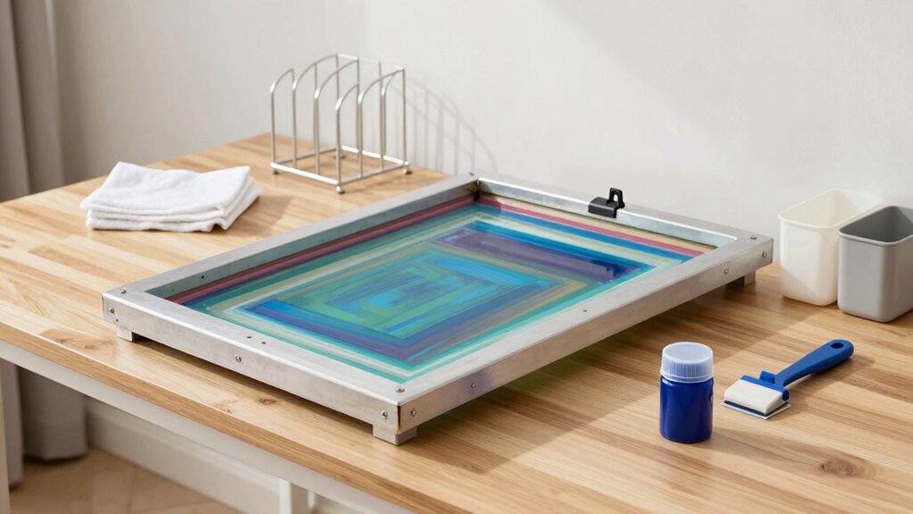 organized screen printing essentials