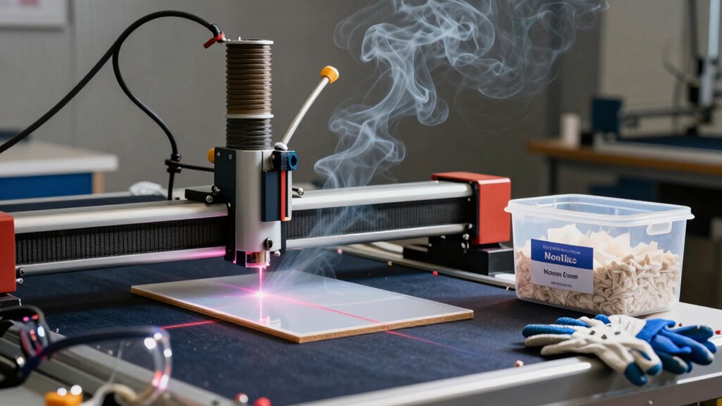 organized ventilated safe workspace