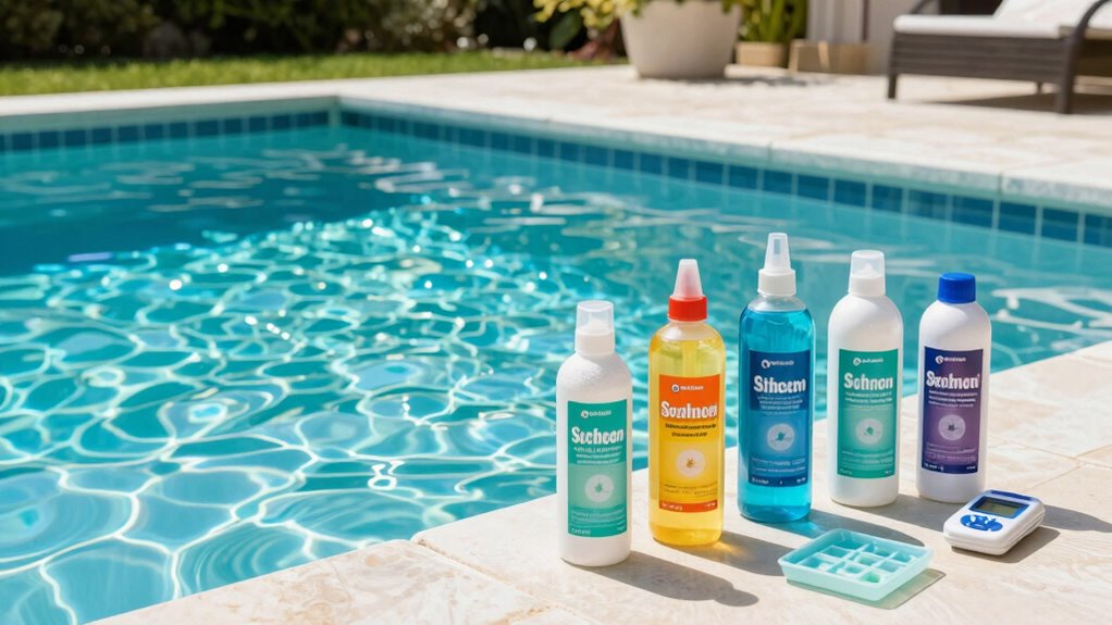 pool shock chemical compatibility
