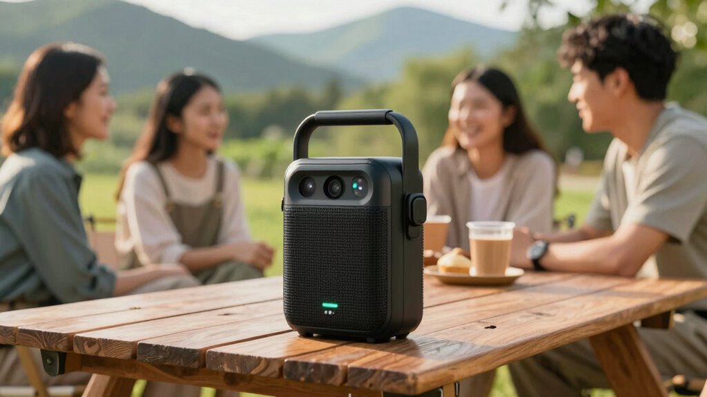 portable battery connectivity sound