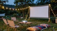 portable community cinema setup
