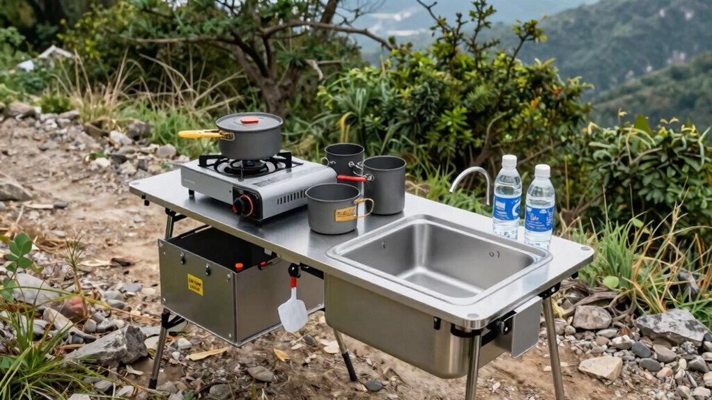 portable durable versatile setup