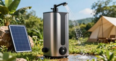 portable solar showers 2026