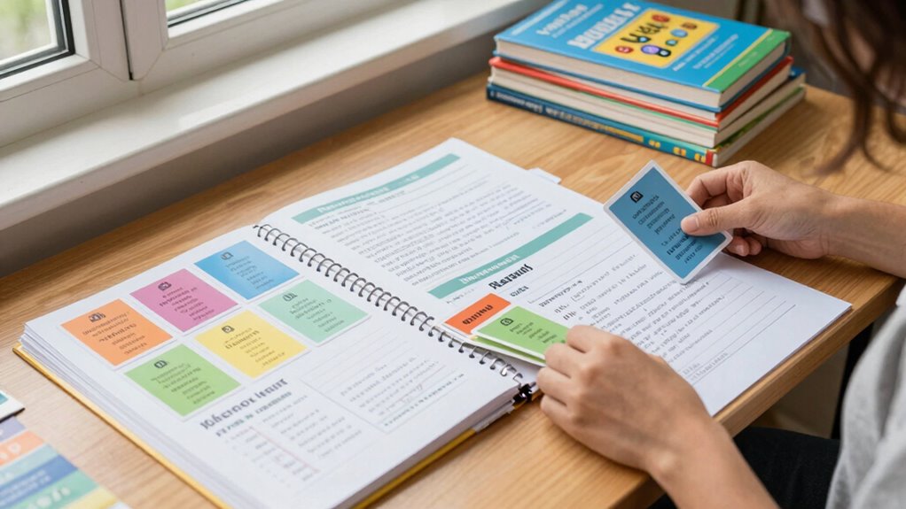 prepare customize organize materials