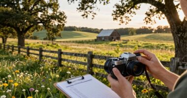 prepare respectfully for filming