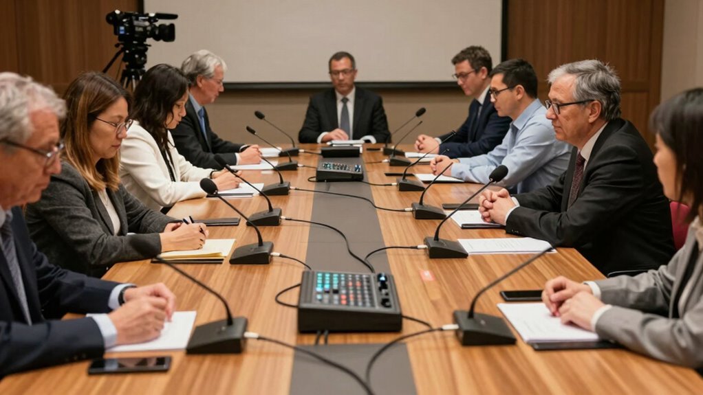 proper microphone placement setup